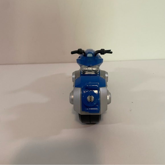 Bandai 2006 Motorcycle Power Rangers Operation Overdrive Blue Helio Cycle 9" Toy - Picture 5 of 7